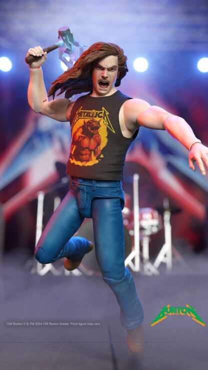 Metallica Ultimates Actionfigur Wave 2 Cliff Burton 18 cm – Bild 12