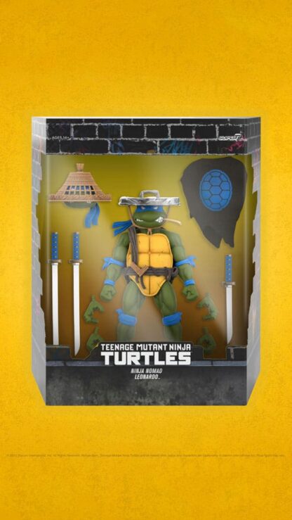 Teenage Mutant Ninja Turtles Ultimates Actionfigur Ninja Nomad Leonardo 18 cm – Bild 3