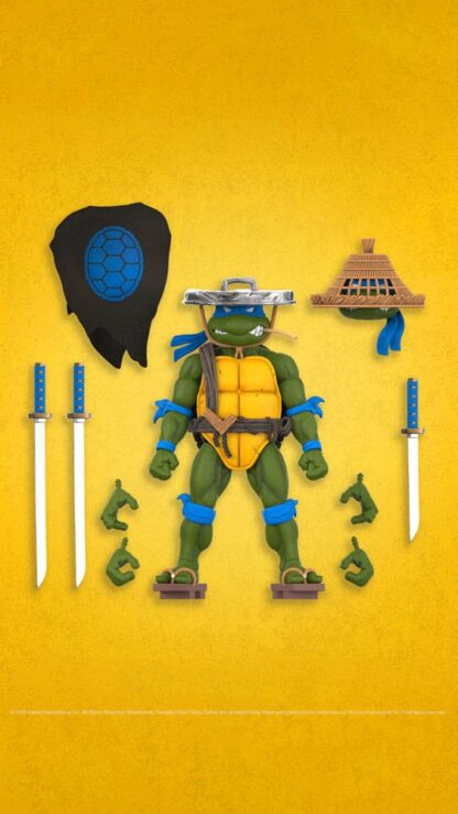 Teenage Mutant Ninja Turtles Ultimates Actionfigur Ninja Nomad Leonardo 18 cm – Bild 5