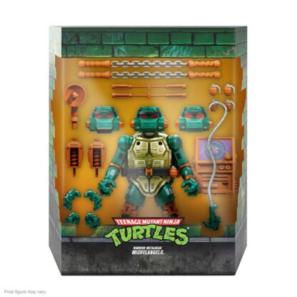 Teenage Mutant Ninja Turtles Ultimates Actionfigur Warrior Metalhead Michelangelo 18 cm – Bild 4