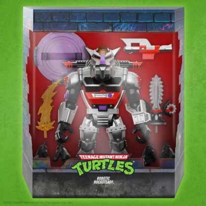 Teenage Mutant Ninja Turtles Ultimates Actionfigur Robot Rocksteady 20 cm – Bild 7