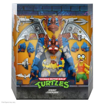 Teenage Mutant Ninja Turtles Ultimates Actionfigur Wingnut & Screwloose 18 cm – Bild 5