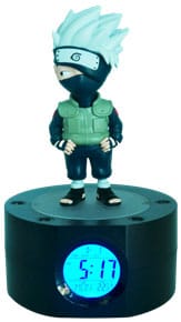 Naruto Shippuden Wecker mit Leuchtfunktion Kakashi 18 cm