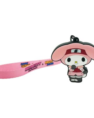 Naruto Shipudden x Hello Kitty PVC Schlüsselanhänger My Melody Sakura