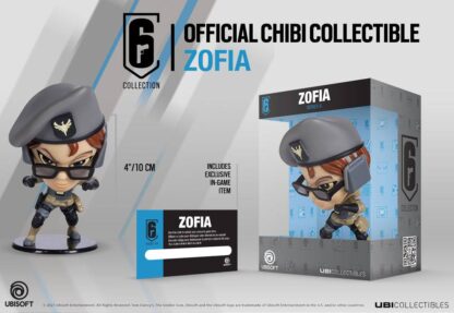 Rainbow Six Siege 6 Collection Chibi Figur Serie 6 Zofia 10 cm – Bild 2