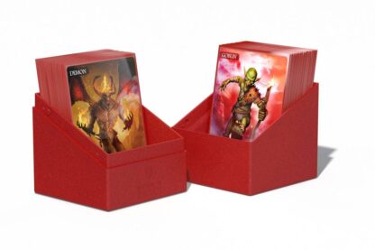 Ultimate Guard Return To Earth Boulder Deck Case 100+ Standardgröße Rot – Bild 8