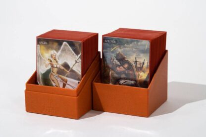 Ultimate Guard Return To Earth Boulder Deck Case 100+ Standardgröße Orange – Bild 7