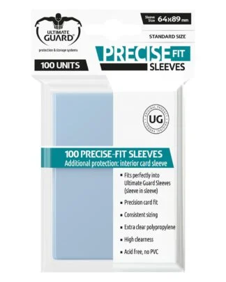Ultimate Guard Precise-Fit Sleeves Standardgröße Transparent (100)