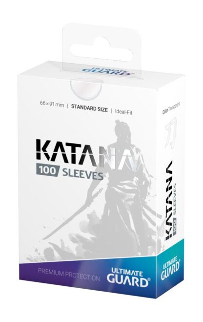 Ultimate Guard Katana Sleeves Standardgröße Transparent (100) – Bild 4