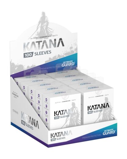 Ultimate Guard Katana Sleeves Standardgröße Transparent (100) – Bild 5