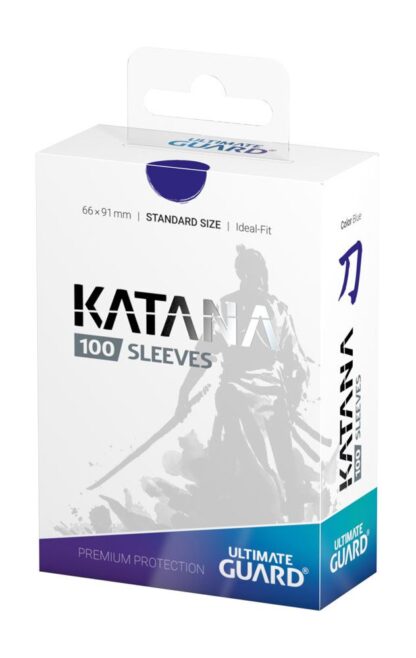 Ultimate Guard Katana Sleeves Standardgröße Blau (100) – Bild 4