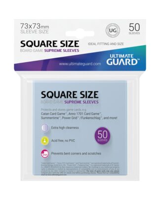 Ultimate Guard Supreme Sleeves für Brettspielkarten Quadratisch (50)