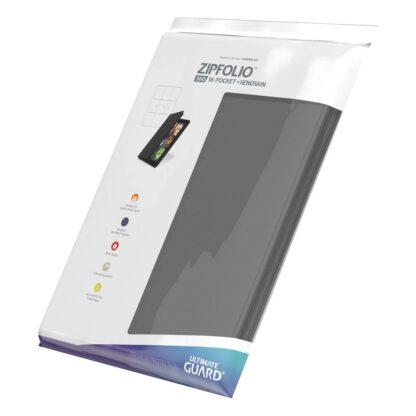 Ultimate Guard Zipfolio 360 - 18-Pocket XenoSkin Grau – Bild 8
