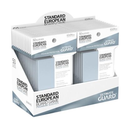 Ultimate Guard Premium Soft Sleeves für Brettspielkarten Standard European (50) – Bild 4