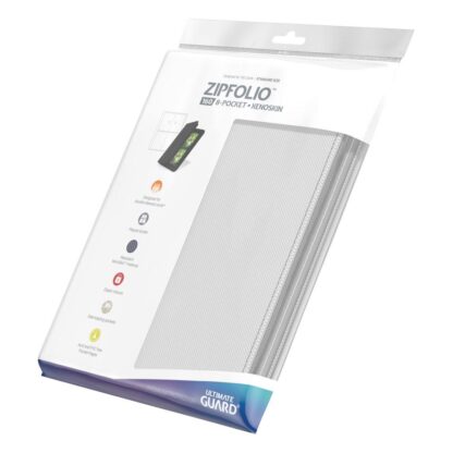 Ultimate Guard Zipfolio 160 - 8-Pocket XenoSkin Weiß – Bild 8