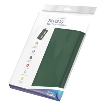 Ultimate Guard Zipfolio 160 - 8-Pocket XenoSkin Grün – Bild 8