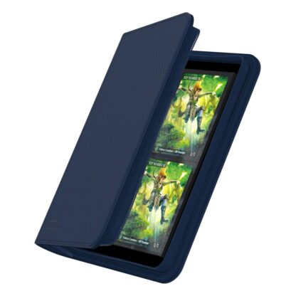 Ultimate Guard Zipfolio 160 - 8-Pocket XenoSkin Blau – Bild 2