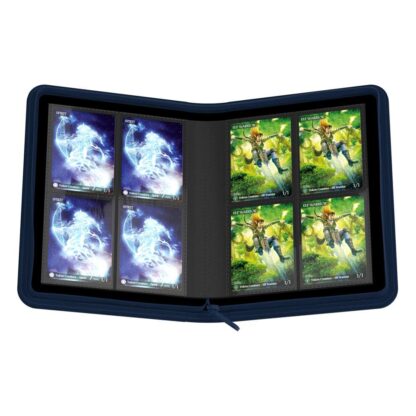 Ultimate Guard Zipfolio 160 - 8-Pocket XenoSkin Blau – Bild 7