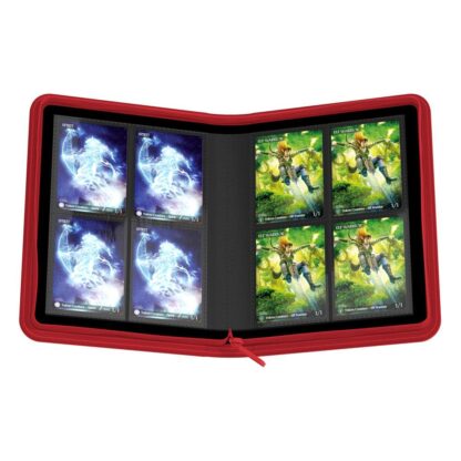 Ultimate Guard Zipfolio 160 - 8-Pocket XenoSkin Rot – Bild 7