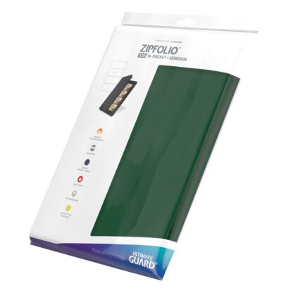 Ultimate Guard Zipfolio 320 - 16-Pocket XenoSkin Grün – Bild 8