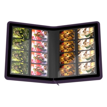 Ultimate Guard Zipfolio 320 - 16-Pocket XenoSkin Violett – Bild 7