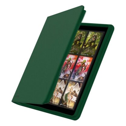 Ultimate Guard Zipfolio 480 - 24-Pocket XenoSkin (Quadrow) - Grün – Bild 2