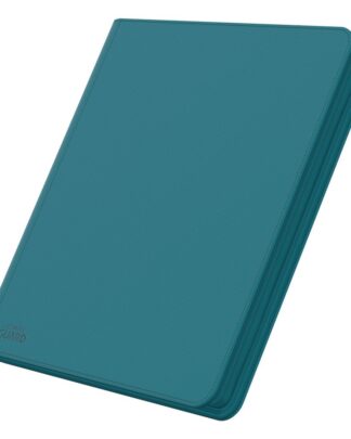 Ultimate Guard Zipfolio 480 - 24-Pocket XenoSkin (Quadrow) - Petrolblau