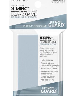 Ultimate Guard Premium Soft Sleeves für Brettspielkarten X-Wing™ Miniatures Game (50)