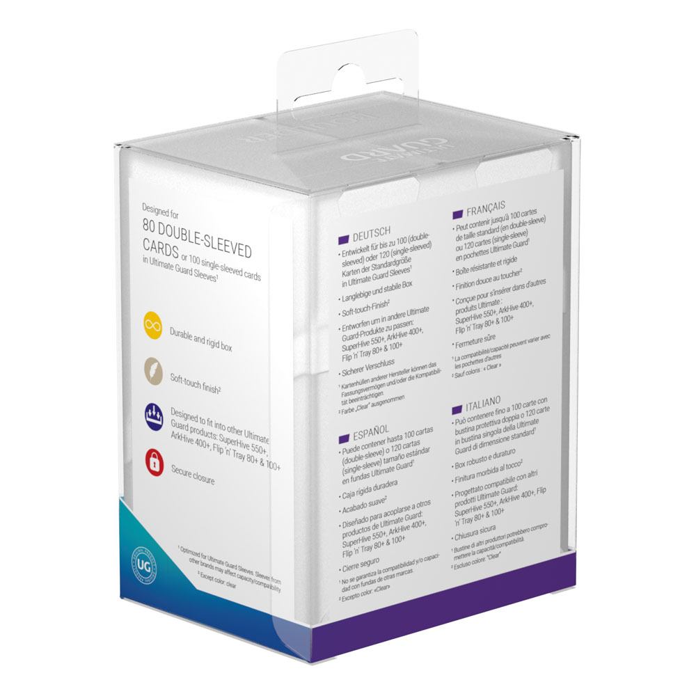 Ultimate Guard Boulder Deck Case 80+ Standardgröße Frosted – Bild 8