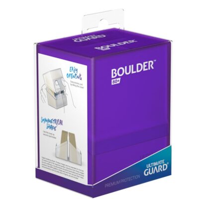 Ultimate Guard Boulder Deck Case 80+ Standardgröße Amethyst – Bild 7