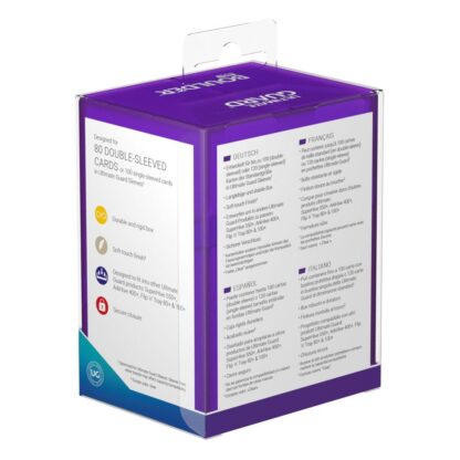 Ultimate Guard Boulder Deck Case 80+ Standardgröße Amethyst – Bild 8