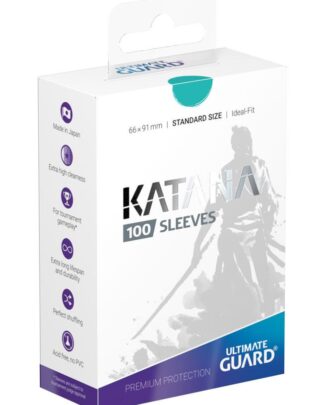 Ultimate Guard Katana Sleeves Standardgröße Türkis (100)