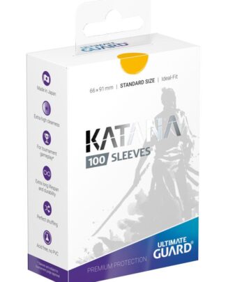 Ultimate Guard Katana Sleeves Standardgröße Gelb (100)