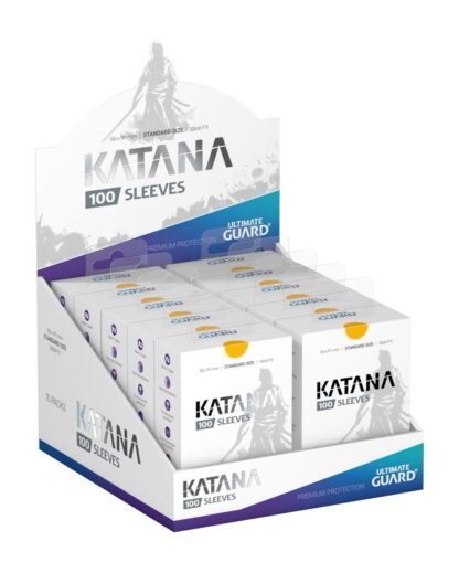 Ultimate Guard Katana Sleeves Standardgröße Gelb (100) – Bild 5