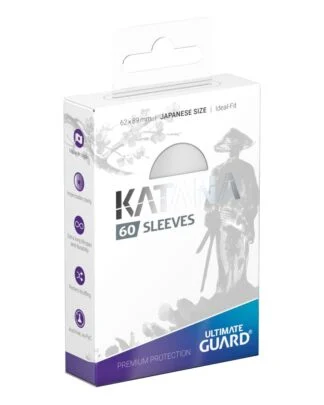 Ultimate Guard Katana Sleeves Japanese Size (60) - White