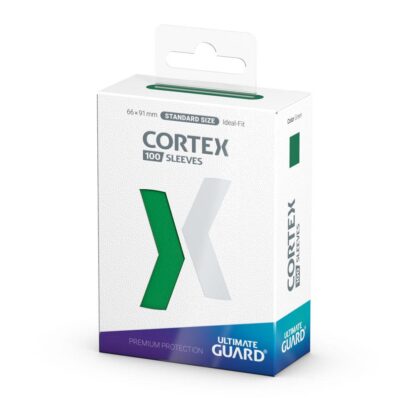Ultimate Guard Cortex Sleeves Standardgröße Grün (100) – Bild 3
