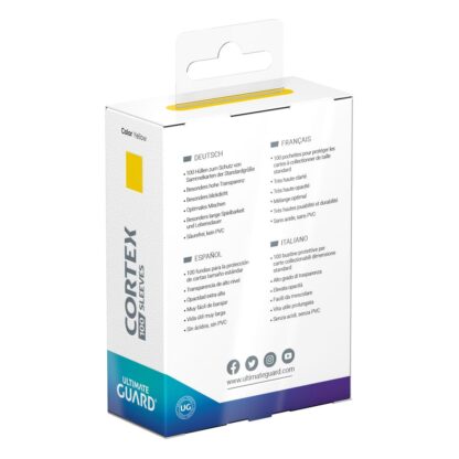 Ultimate Guard Cortex Sleeves Standardgröße Yellow (100) – Bild 4