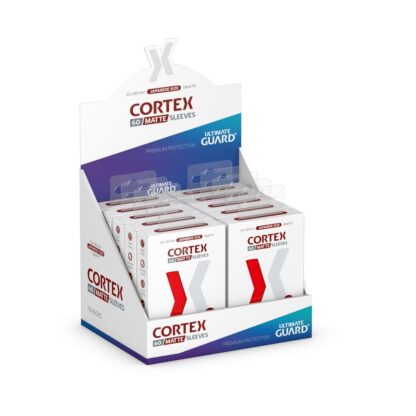 Ultimate Guard Cortex Sleeves Japanische Größe Matt-Rot (60) – Bild 5