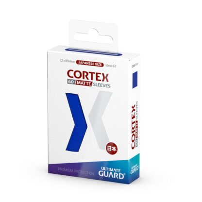 Ultimate Guard Cortex Sleeves Japanische Größe Matt-Blau (60) – Bild 3