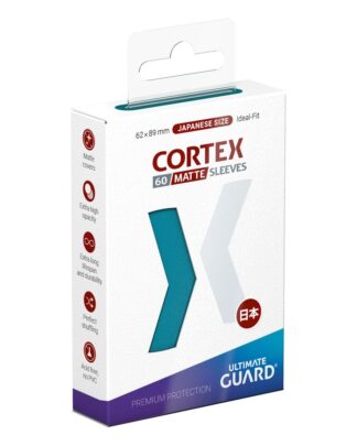 Ultimate Guard Cortex Sleeves Japanese Size Matte Petrol (60)