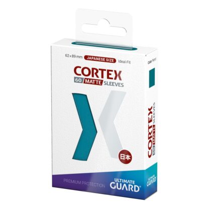 Ultimate Guard Cortex Sleeves Japanese Size Matte Petrol (60) – Bild 3