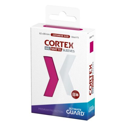 Ultimate Guard Cortex Sleeves Japanische Größe Matte Pink (60) – Bild 3