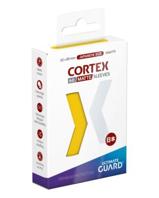 Ultimate Guard Cortex Sleeves Japanische Größe Matte Yellow (60)