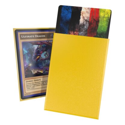 Ultimate Guard Cortex Sleeves Japanische Größe Matte Yellow (60) – Bild 2