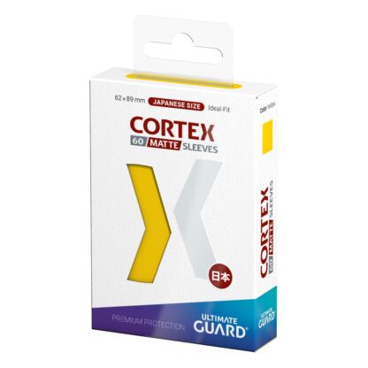 Ultimate Guard Cortex Sleeves Japanische Größe Matte Yellow (60) – Bild 3