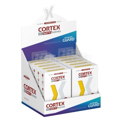 Ultimate Guard Cortex Sleeves Japanische Größe Matte Yellow (60) – Bild 5