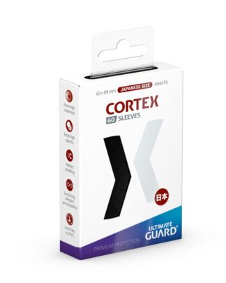 Ultimate Guard Cortex Sleeves Japanische Größe Schwarz (60)