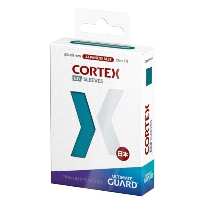 Ultimate Guard Cortex Sleeves Japanese Size Petrol (60) – Bild 3
