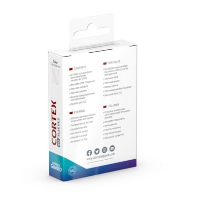 Ultimate Guard Cortex Sleeves Japanische Größe Transparent (60) – Bild 4