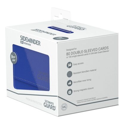 Ultimate Guard Sidewinder 80+ XenoSkin Monocolor Blau – Bild 7